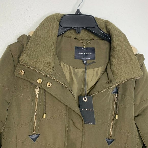 Lucky Brand Women's Missy Faux Fur Hooded Parka - Picture 3 of 10